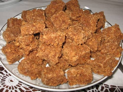 Rapadura de amendoim