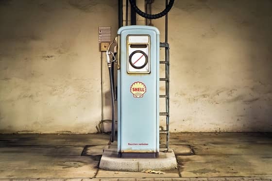 posto de gasolina desativado 