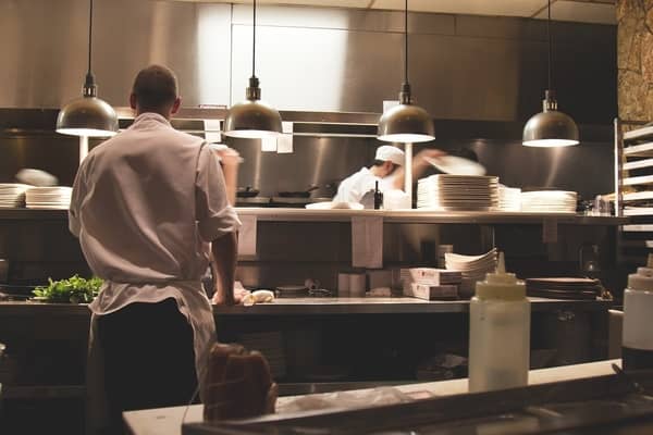 Cozinha de restaurante