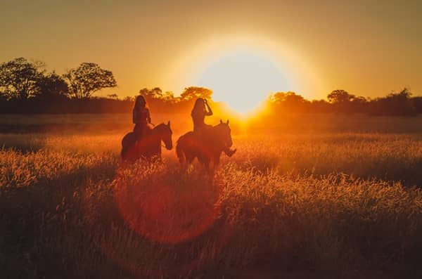 Andando de cavalo