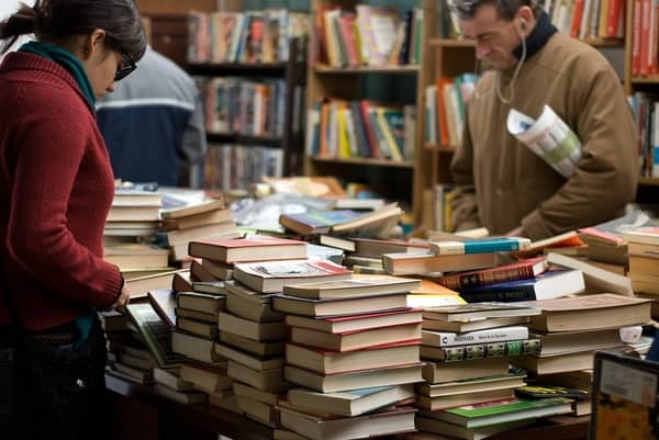 Brechó de livros usados