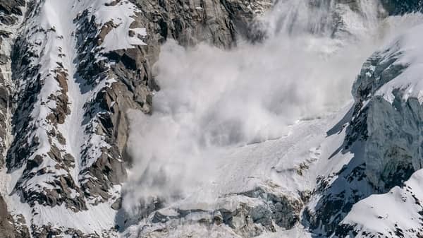 Avalanche de neve