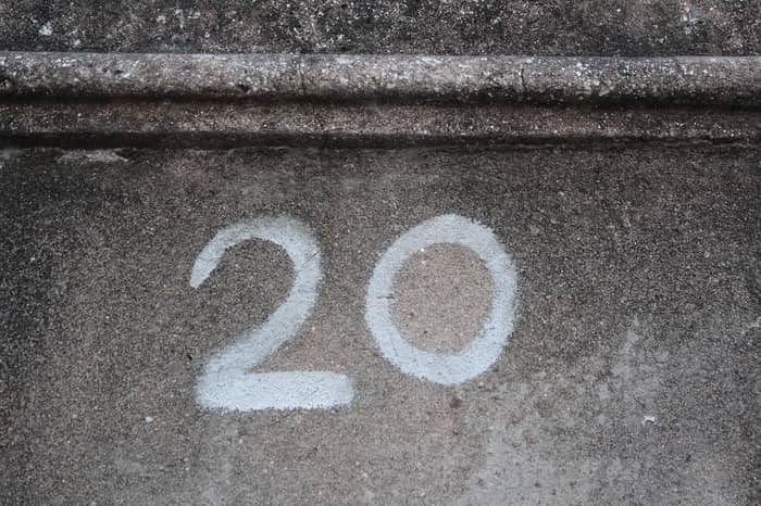 Significado do número 20 nos sonhos