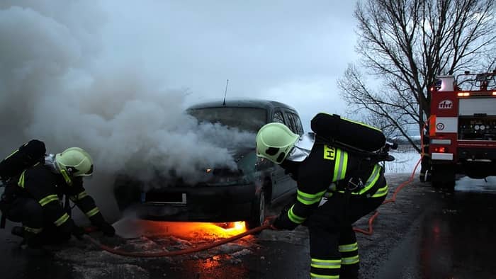 Carro acidentado