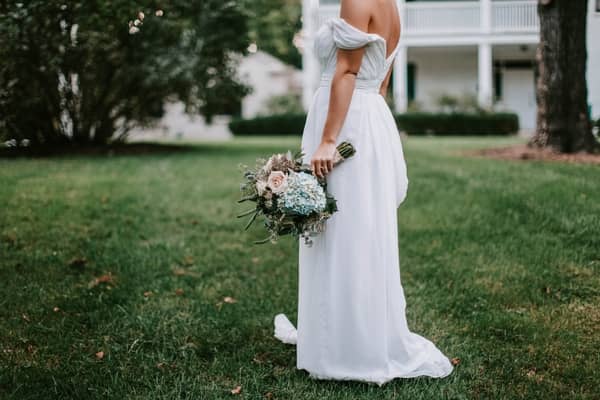 vestido de novia blanco