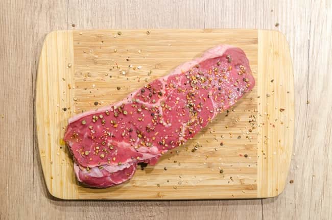Carnes temperadas